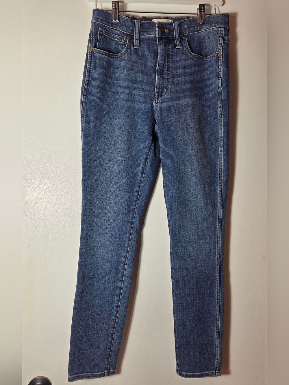 Madewell 10" High-Rise Skinny Jeans Size 27